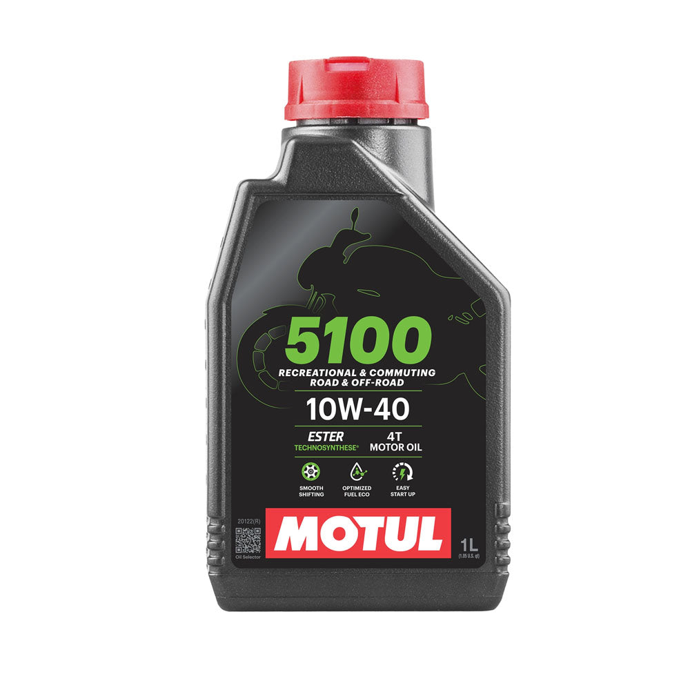 Huile Motul 5100 4T 10W40 1L - 104066