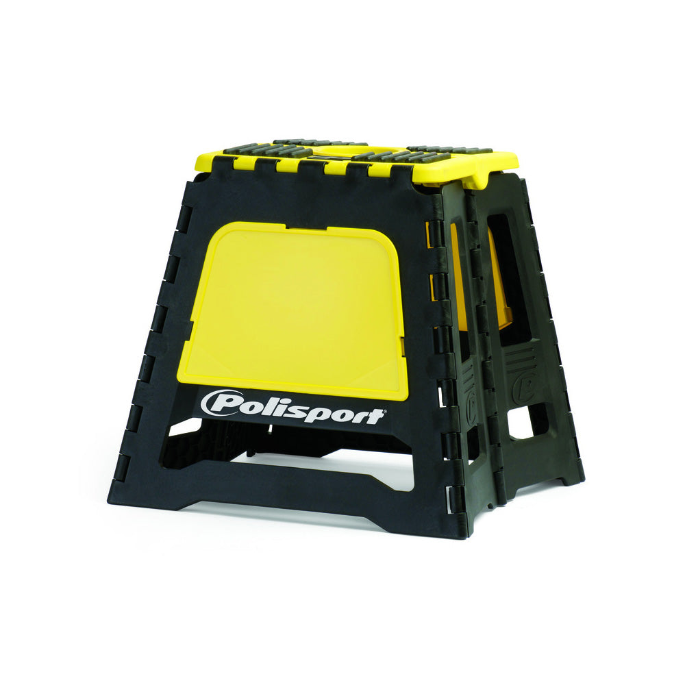 Lève-moto fixe repliable POLISPORT JAUNE - 8981500007