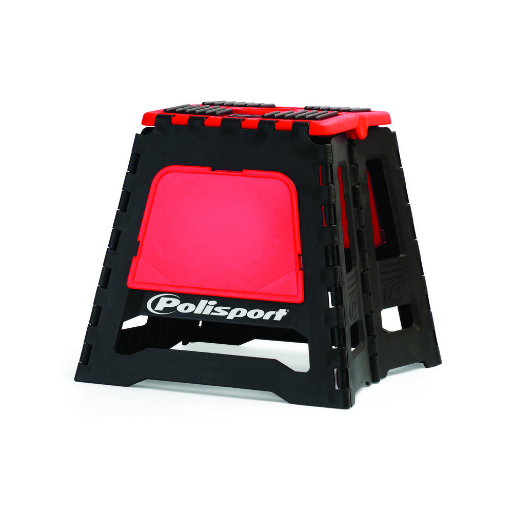 Lève-moto fixe repliable POLISPORT ROUGE - 8981500007