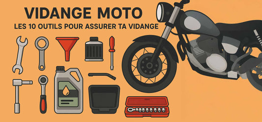 Vidange moto - Les 10 outils pour assurer ta vidange