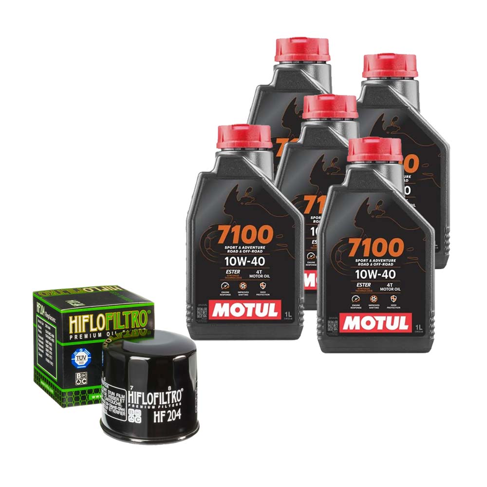Kit vidange Honda CRF1100L Africa Twin - Huile Motul 7100 10W40