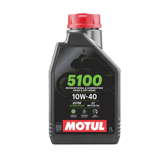 Huile Motul 5100 4T 10W40 1L - 104066