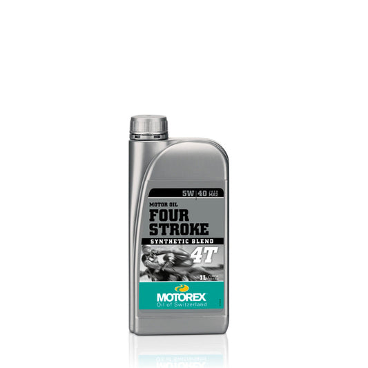 Huile moteur MOTOREX Four Stroke 5W40 – 1L – 100% Synthétique - 3032288